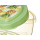 Fiambrera Leknes TP581-2 Plástico Piña Kiwi 23 x 8 x 13 cm Fruta (24 Unidades)