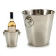 Cubitera Kinvara 24978 Plateado Acero Inoxidable 1 L 12 x 12 x 12 cm (24 Unidades)
