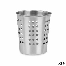 Organizador para Cubiertos Kinvara 5351-5600 Plateado Acero 12,5 x 14,5 x 12,5 cm (24 Unidades)
