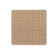 Alfombrilla Antideslizante para Ducha Berilo BM509S - 316 Beige PVC 50,3 x 50,3 x 0,7 cm Cuadros (6 Unidades)