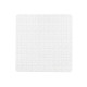 Non-slip Shower Mat Berilo BM509S - 314 White PVC 50,3 x 50,3 x 0,7 cm Frames (6 Units)
