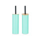 Escobilla para el Baño Menta Metal Bambú Plástico 9,5 X 27 X 9,5 cm (6 Unidades)
