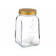 Jar Pasabahce Homemade Transparent Golden 1 L (12 Units)