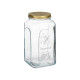 Tarro Pasabahce Homemade Transparente Dorado 3 L (6 Unidades)