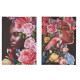 Juego de 2 cuadros Lienzo Mujer Tropical 70 x 50 x 1,5 cm (6 Unidades)