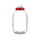 Tarro Vivalto 183 Rojo 5 L Tapa con asa (4 Unidades)