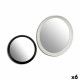 Espejo de pared KM413 Blanco Negro 52 x 4,8 x 52 cm Círculo (6 Unidades)