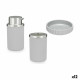 Bath Set Berilo 3318-2 Grey Plastic (12 Units)
