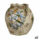 Figura Decorativa para Jardín Ibergarden ZD19026 Poliresina Jarrón 27 x 27 x 27 cm (2 Unidades)
