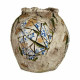 Figura Decorativa para Jardín Ibergarden ZD19026 Poliresina Jarrón 27 x 27 x 27 cm (2 Unidades)