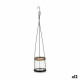 Portavelas Ibergarden HW99-1108 Metal Cristal 15,5 x 85,5 x 15,5 cm (12 Unidades)