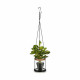Portavelas Ibergarden HW99-1108 Metal Cristal 15,5 x 85,5 x 15,5 cm (12 Unidades)