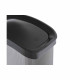 Papelera Berilo D093-2 Gris oscuro Plástico 23 L Basculante (6 Unidades)