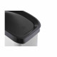 Papelera Berilo D093-1 Plateado Plástico 23 L Basculante (6 Unidades)