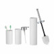 Set de Baño Berilo B6274 S3-3 Blanco Plástico (8 Unidades)