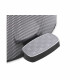 Papelera con Pedal Berilo D004-2 Gris oscuro Plástico 6 L (6 Unidades)