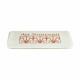 Bath rug Berilo Art Nouveau White Bronze 40 x 1,5 x 60 cm (12 Units)