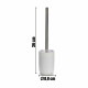 Set de Baño Berilo CN-B6369-W Blanco Polipropileno 4 Piezas (6 Unidades)