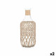 Botella 21638BR Transparente 19 x 48 cm Decorativa (2 Unidades)