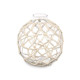 Bola Decorativa Blanco Transparente 18 x 20 cm (6 Unidades)