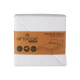 Reversible Bedspread 240 x 260 cm White (6 Units)