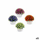 Flor Decorativa Ibergarden A16120-0118 Lila Ramo 14 x 12 x 14 cm (12 Unidades)