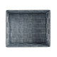 Cesta Multiusos Kipit A3-6930A9 Gris Tela 2,4 L 20 x 8 x 24 cm (24 Unidades)