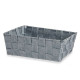 Cesta Multiusos Kipit A3-6930A9 Gris Tela 2,4 L 20 x 8 x 24 cm (24 Unidades)