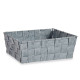 Cesta Multiusos Kipit A3-6930A9 Gris Tela 2,4 L 20 x 8 x 24 cm (24 Unidades)