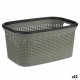 Cesto para la Ropa Kipit TP7001-2 Gris Plástico 36 L 36 x 25,5 x 53 cm (12 Unidades)