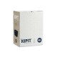 Cesto para la Ropa Kipit TP7001-2 Gris Plástico 36 L 36 x 25,5 x 53 cm (12 Unidades)