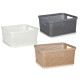 Cesta Multiusos Kipit 4710 Plástico 2,5 L 24,5 x 10,4 x 18,5 cm (18 Unidades)