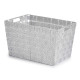 Cesto para la Ropa Kipit A3-6875 Blanco Tela 10 L 25 x 20 x 35 cm (12 Unidades)