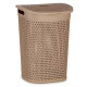 Cesto para la Ropa Kipit 4790-4 Beige Plástico 60 L 43,5 x 57,5 x 34 cm (6 Unidades)