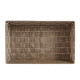 Multi-purpose basket Kipit A3-6885 Beige Cloth 3,8 L 34 x 8,5 x 21 cm (18 Units)