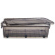 Caja de Almacenamiento con Ruedas Kipit TP484-2 Antracita Plástico 40 L (6 Unidades)