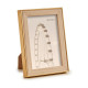 Photo frame WPC1920MG-1 Brown Golden Natural Glass polypropylene (6 Units)
