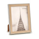 Photo frame WPC1920MS-3 Brown Silver Natural Glass polypropylene (6 Units)