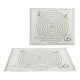 Baking Mat Kinvara 55025 Eva Rubber 50 x 40 cm (12 Units)