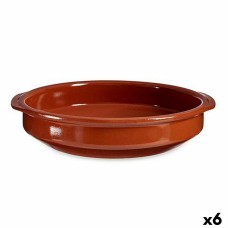 Cazuela 0136 Miel Barro cocido 38 x 7 x 36 cm (6 Unidades)