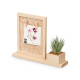 Photo frame 411096 Natural Plastic MDF Wood (8 Units)