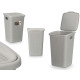 Bucket container Stefanplast 30081 Light grey Plastic 50 L 36 x 54,5 x 38 cm (6 Units)