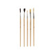Pinceles Pincello AR1607028 Marrón Gris Madera Metal (24 Unidades)