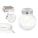 Tarro de galletas Vivalto CW-74-5/TH6 Transparente Vidrio 700 ml 11,5 x 12 x 8 cm (6 Unidades)