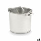 Casserole with glass lid Kinvara 17396 Silver 31 x 25 x 24 cm Induction (4 Units)