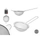 Strainer Kinvara KT1159B-10CM 201 Metal Steel 10 x 23,5 x 4,5 cm (12 Units)