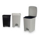 Rubbish bin Stefanplast 30798 Light grey Plastic 20 L (6 Units)