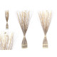 Decorative Flower DD115008 White 14 x 100 x 10 cm 8 x 100 x 18 cm (4 Units)