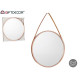 Wall mirror 1268 Brown Bronze 45 x 45 x 3 cm (4 Units)