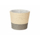 Macetero Ibergarden WY21-71 Gris Cuerda Plástico 19,5 x 16,5 x 19,5 cm (24 Unidades)